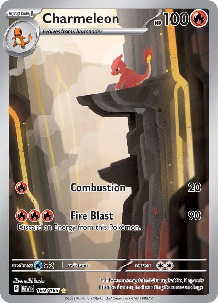 2023 151 - Charmeleon 169/165 - NM RAW