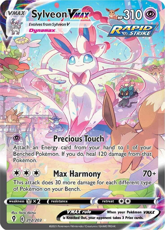 2021 Evolving Skies - Sylveon VMAX 212/203