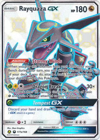 2018 Celestial Storm Promo - Rayquaza GX 117a/168 - PSA 9