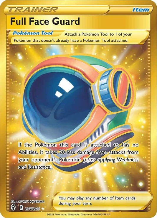 2021 Evolving Skies - Full Face Guard 231/203 - NM RAW