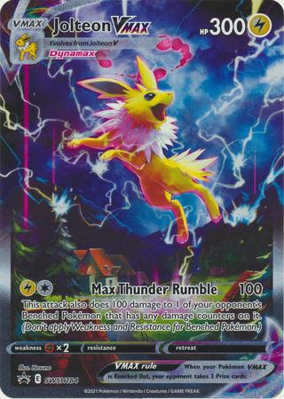 SWSH Black Star Promo - Jolteon VMAX SWSH184 - BGS 9.5