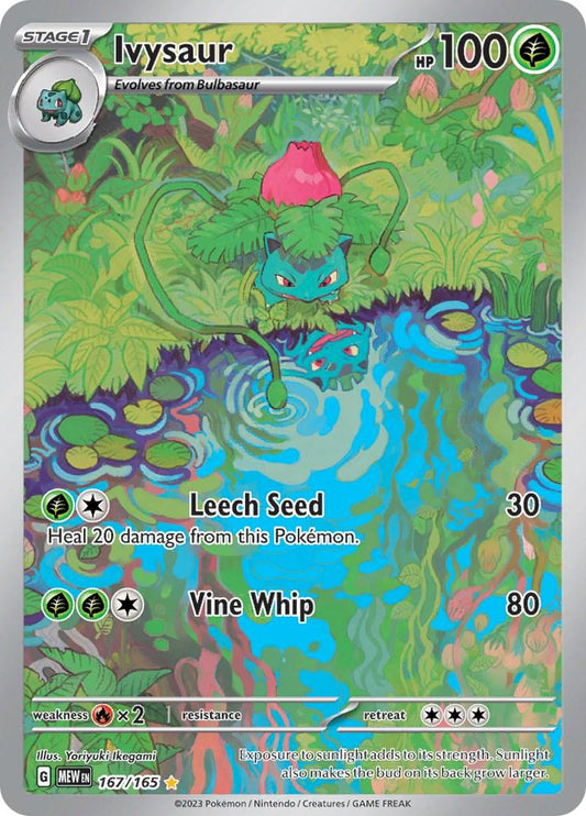 2023 151 - Ivysaur 167/165 - NM RAW