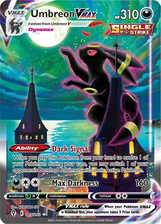2021 Evolving Skies - Umbreon VMAX 215/2013 - BGS 9.5