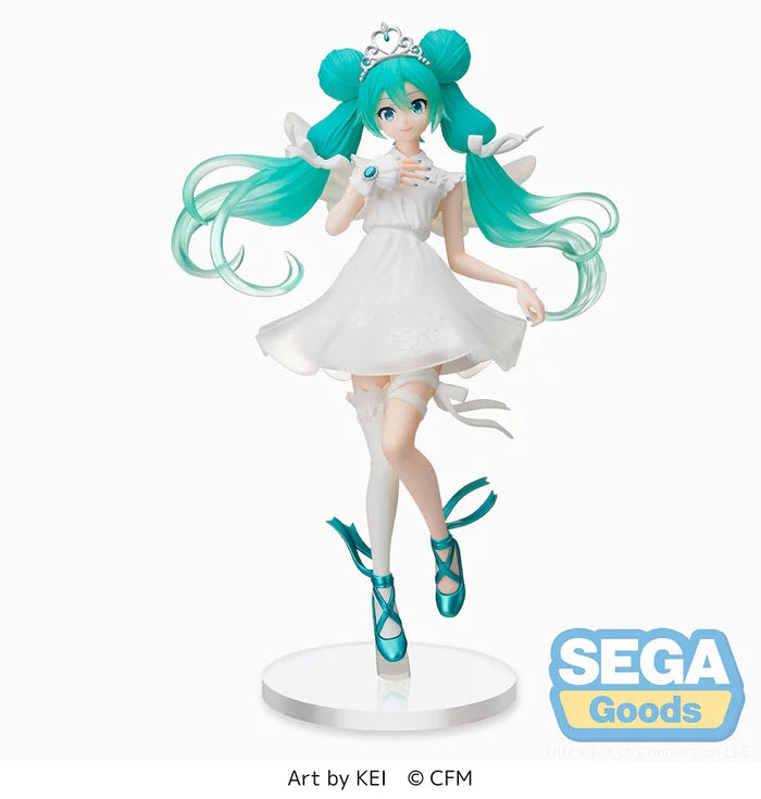 Hatsune Miku: 15th Anniversary KEI Ver. Super Premium Figure