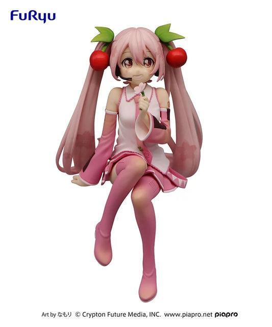 Hatsune Miku Noodle Stopper Figure-Sakura Miku 2022